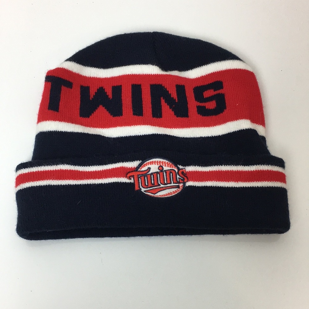 Men MLB Minnesota Twins Baseball Beanie Hats